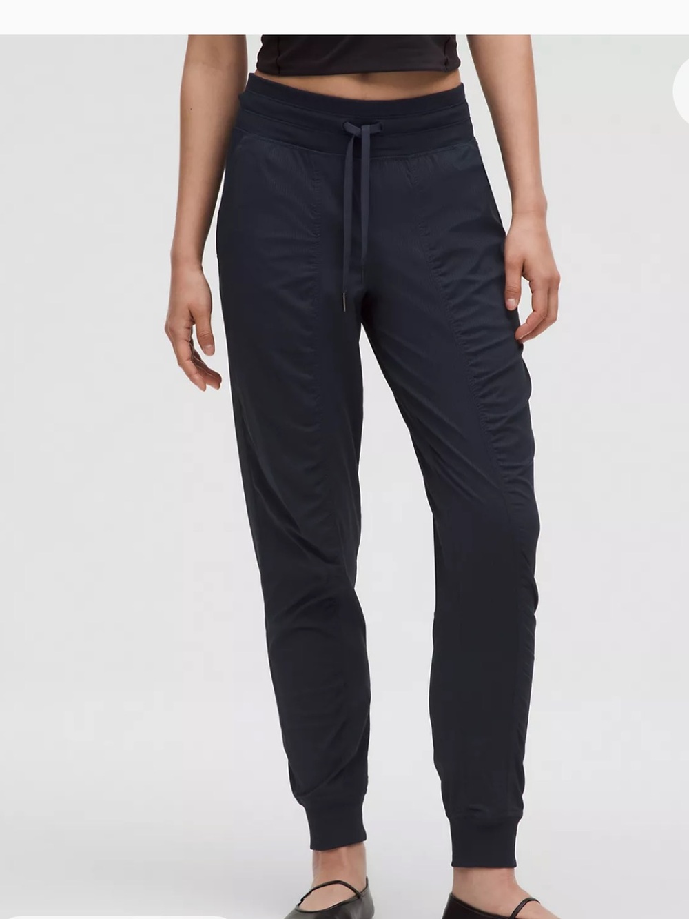 Lululemon Studio Pants Black Size 4 | Lightweight Jogger Dance Yoga Athleisure